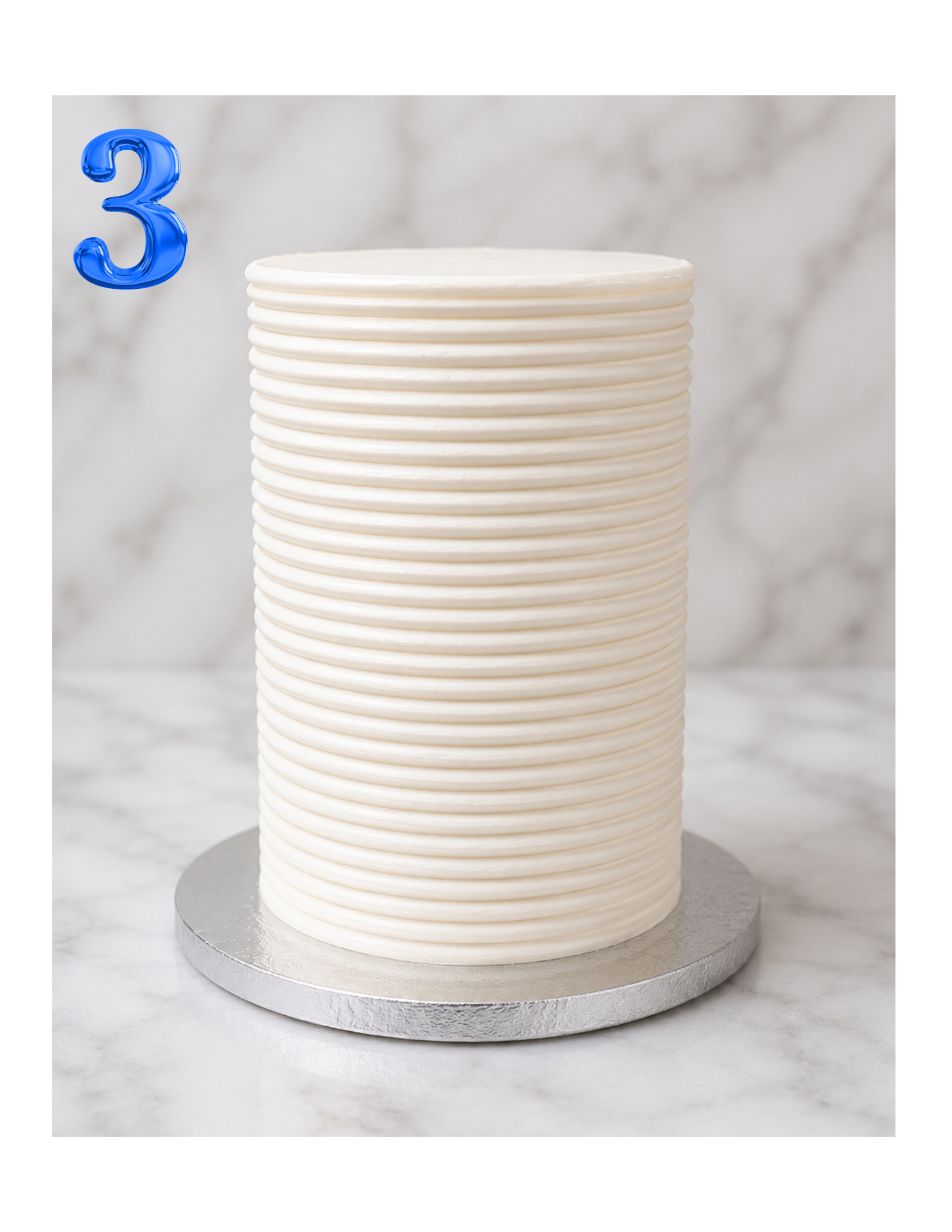 10 Inch White Cake image 4