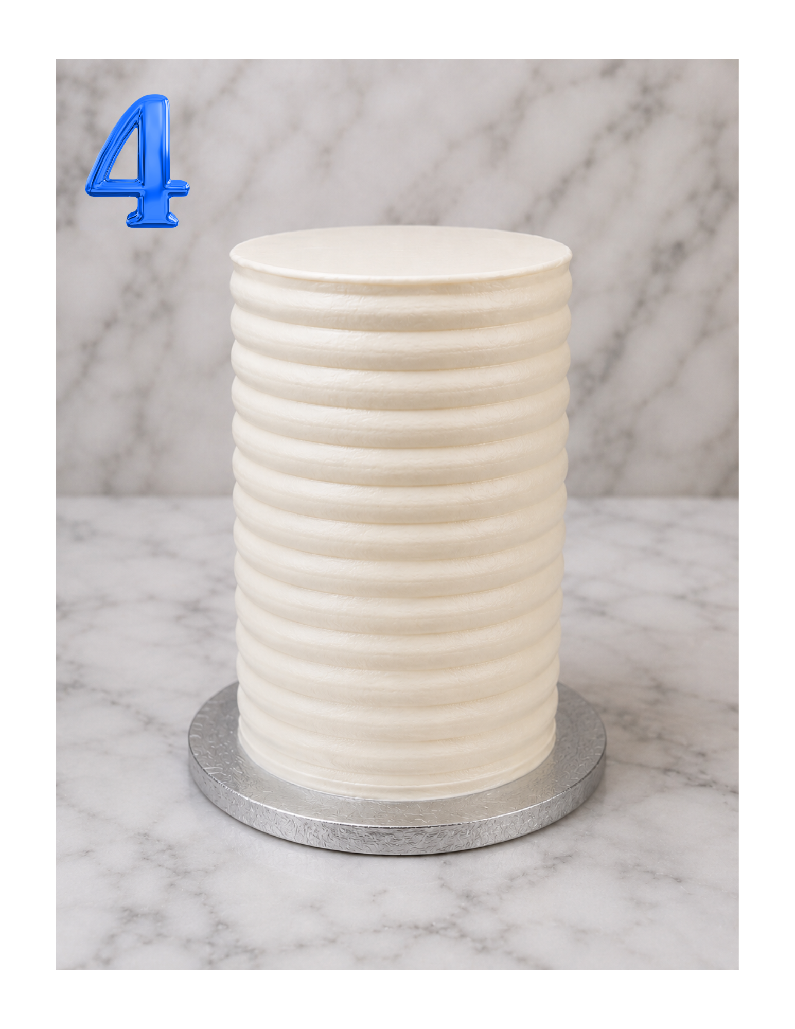 12 Inch White Cake image 5